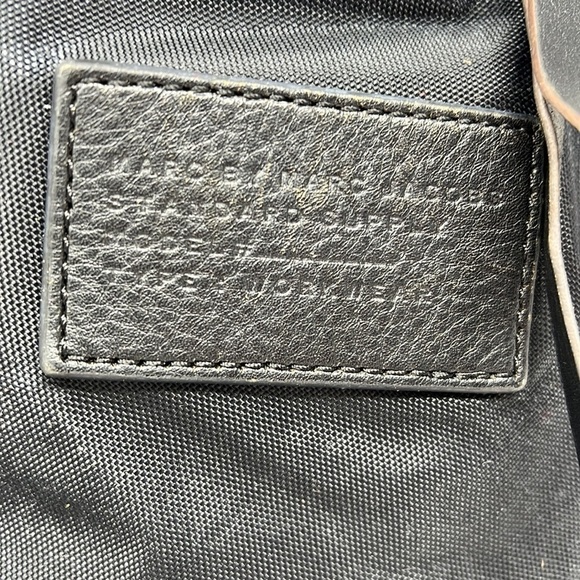 Marc By Marc Jacobs Ballistic Nylon Backpack With Leather Trim - Picture 2 of 14